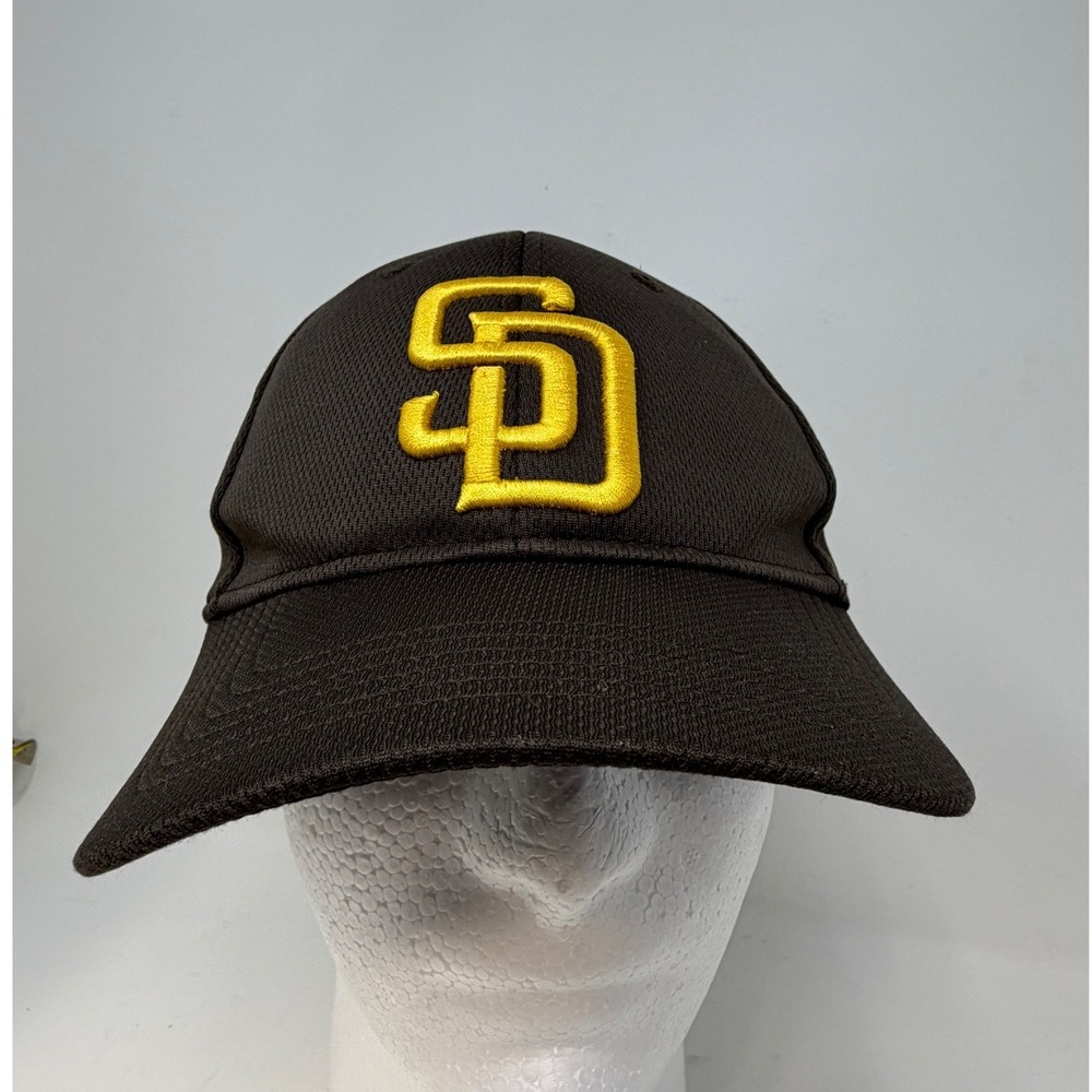 OC Sports San Diego Padres MLB Baseball Cap Brown Yellow Adjustable OSFM Hat
